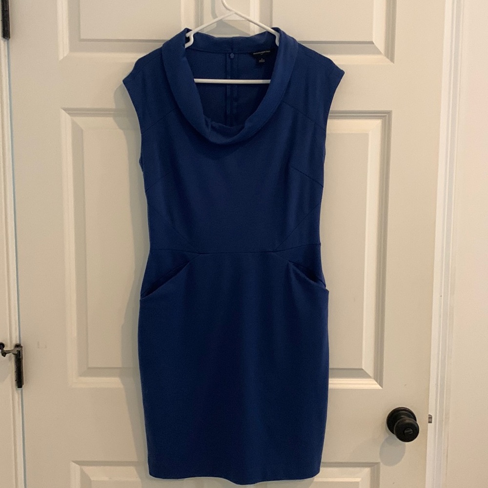 Womens Banana Republic Dress Work Blue Size 4
